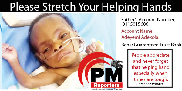 Four-month-old boy with hole in the heart needs N5.5m