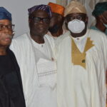 Cardinal Odumbaku and Members of GAC Standing by Asiwaju Bola Ahmed Tinubu