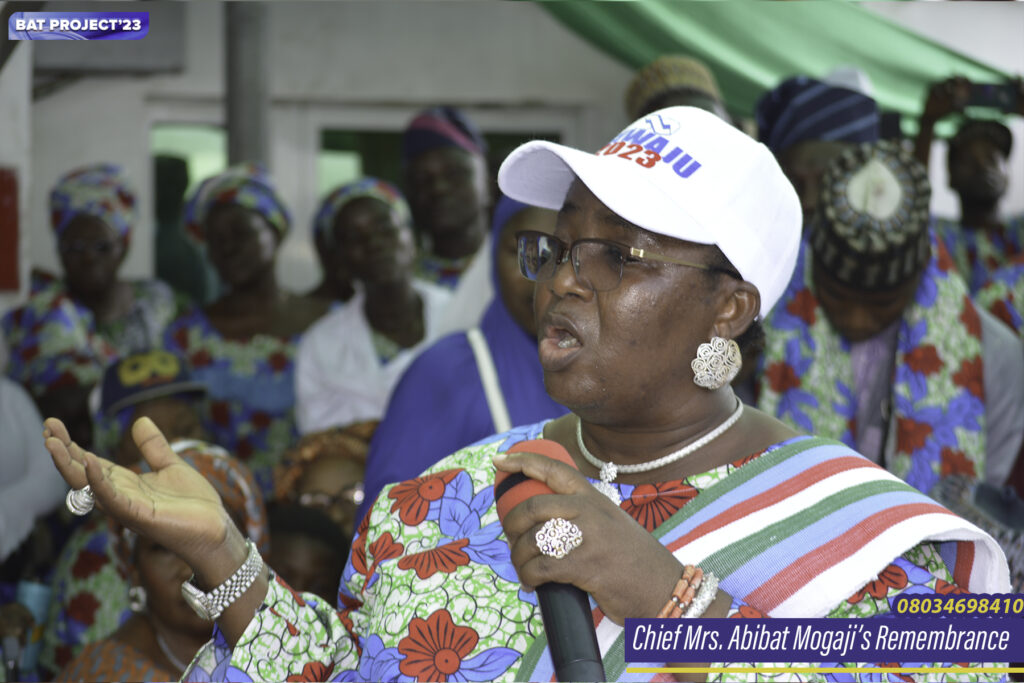 The Iyaloja General of Nigeria, Chief Mrs. Folasade Tinubu-Ojo